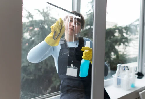 Nettoyage de vitres intérieures et extérieures à Viré